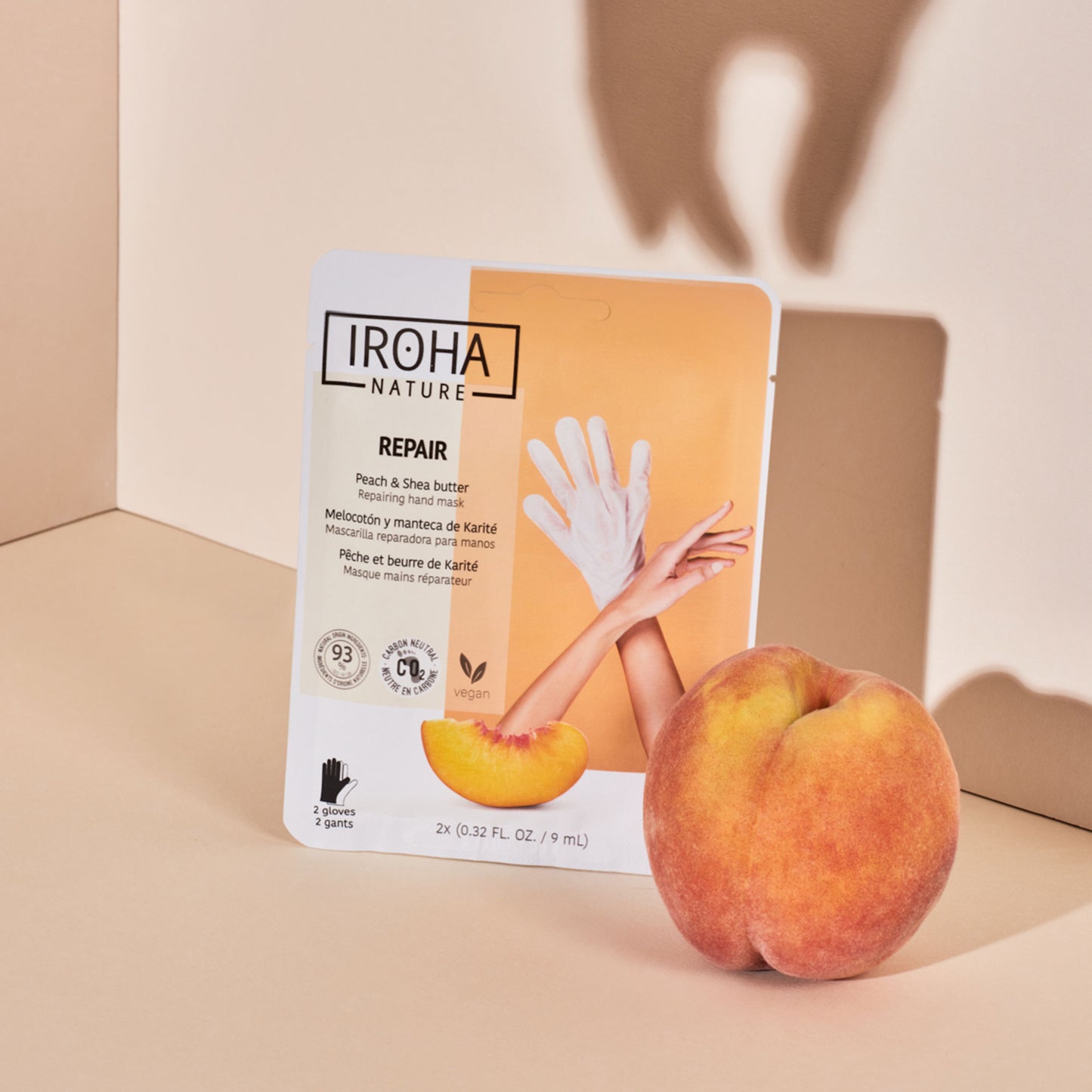 Repair Hand Mask with Peach