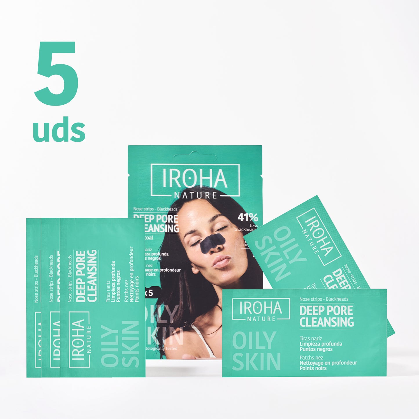 Deep Pore Cleansing Nose Strips with Charcoal