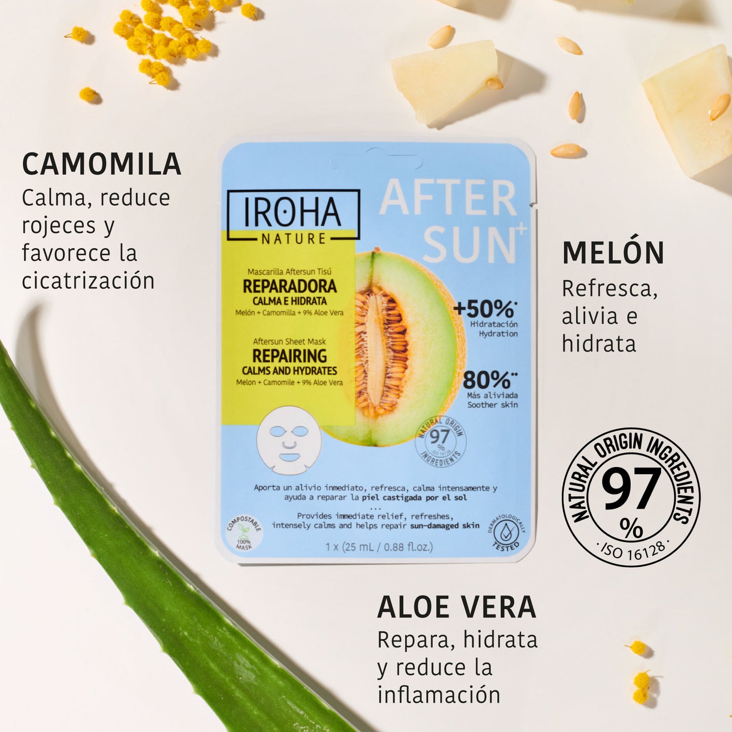 Repairing Aftersun Face Sheet Mask