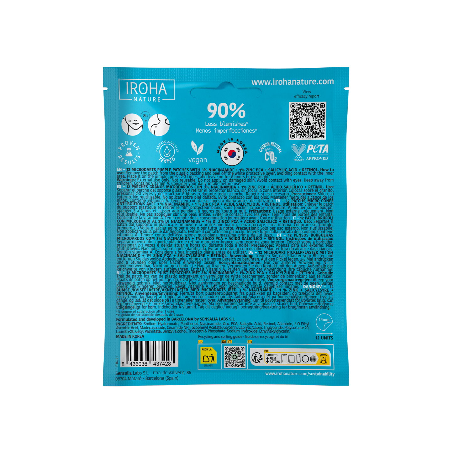 Microdarts Pimple Patches with Salicylic Acid