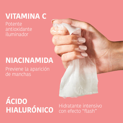Illuminating Face Sheet Mask with Vitamin C