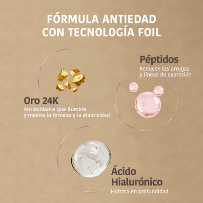 Anti-Aging Eye Patches with Gold & Peptides