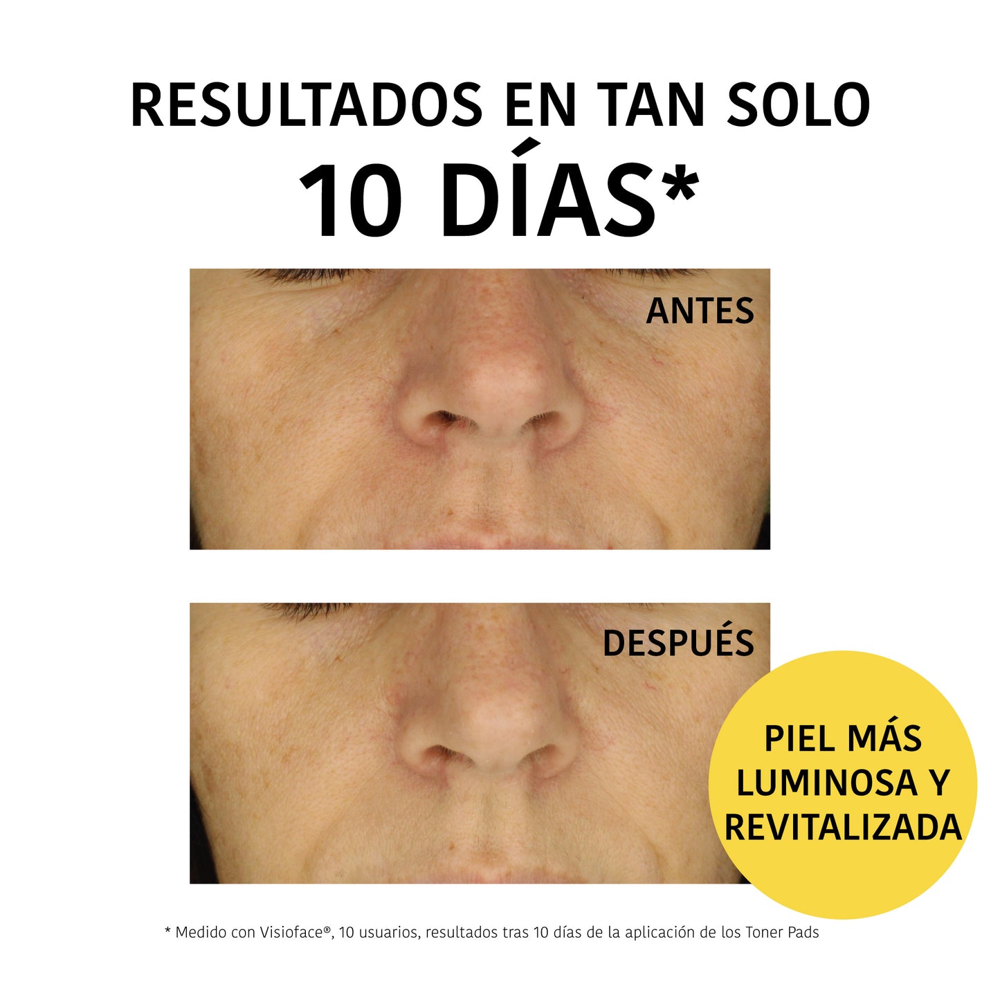 Exfoliating and Brightening Toner Pads with Glycolic Acid