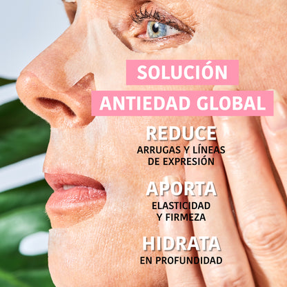 Global Anti-Age Face Sheet Mask with Rosehip