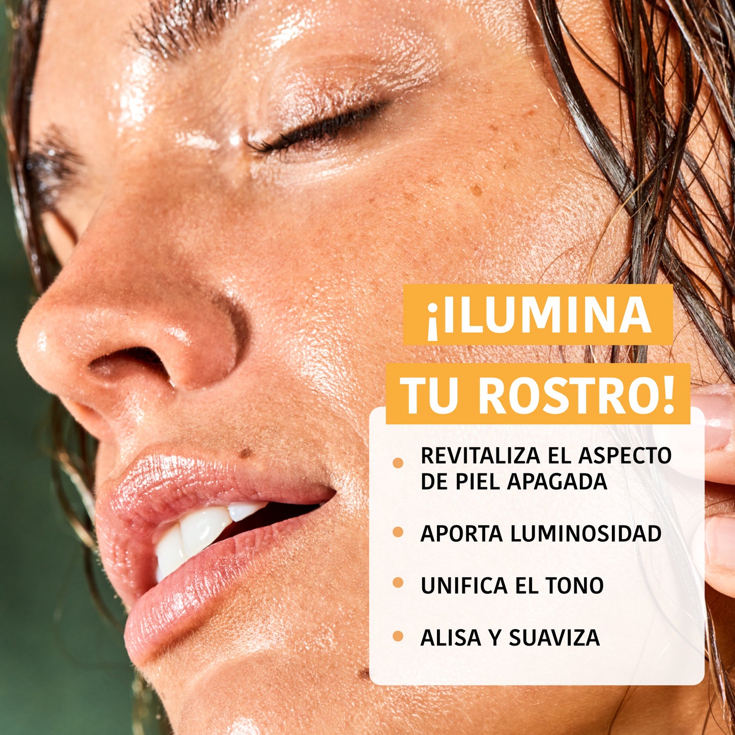 Peeling AHA Face Sheet Mask with Papaya