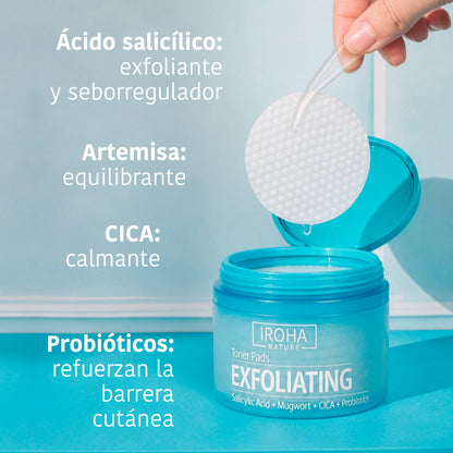 Discos Tónicos Exfoliantes - Acné