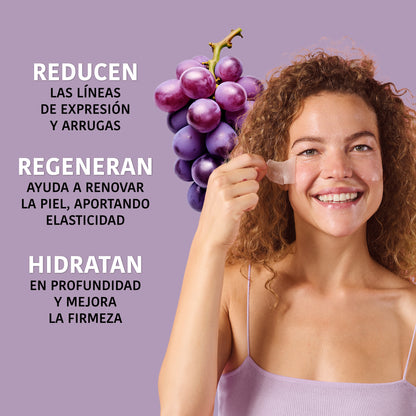 Parches Ojos Uva Antiedad