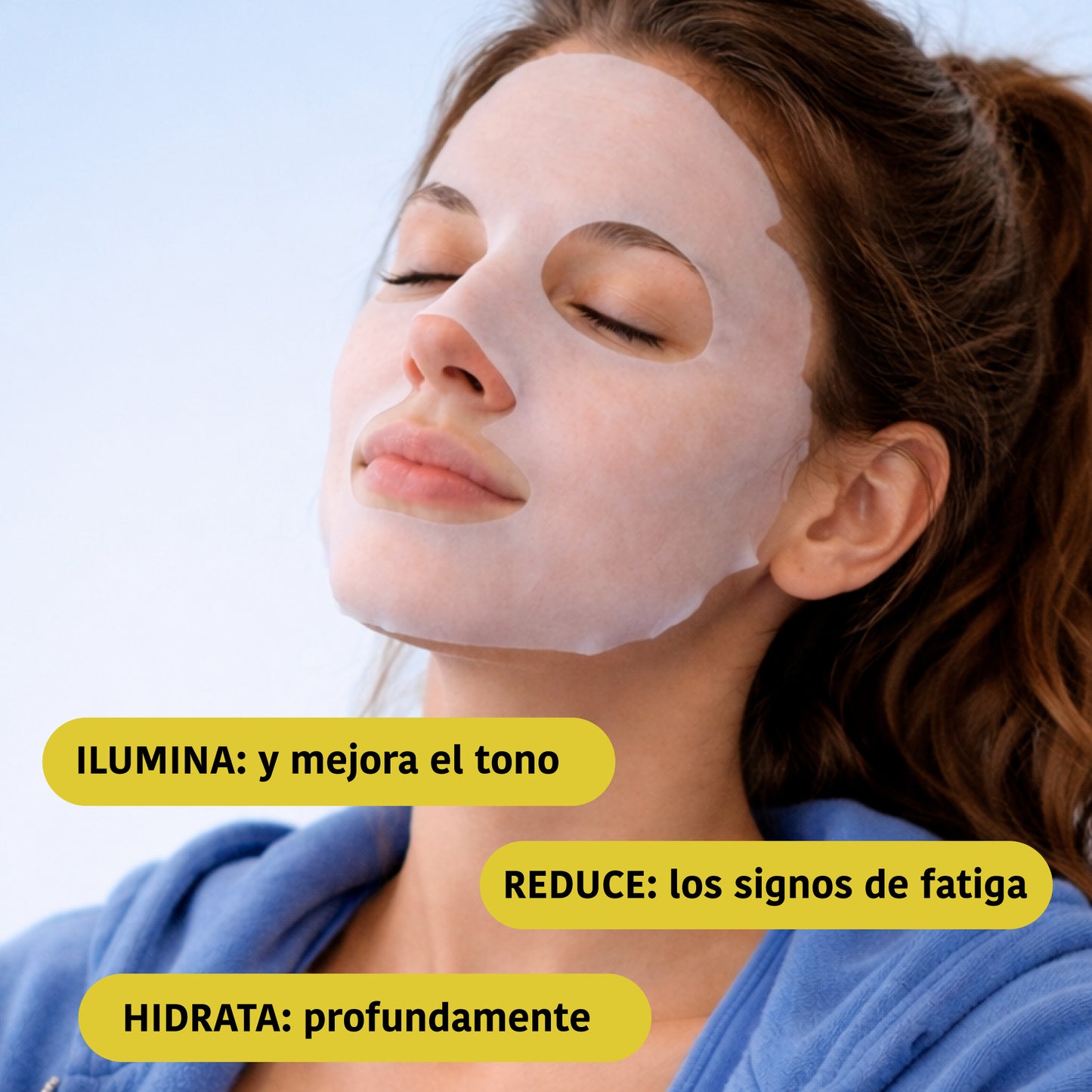 Mascarilla JET LAG RECOVERY Antifatiga con CICA