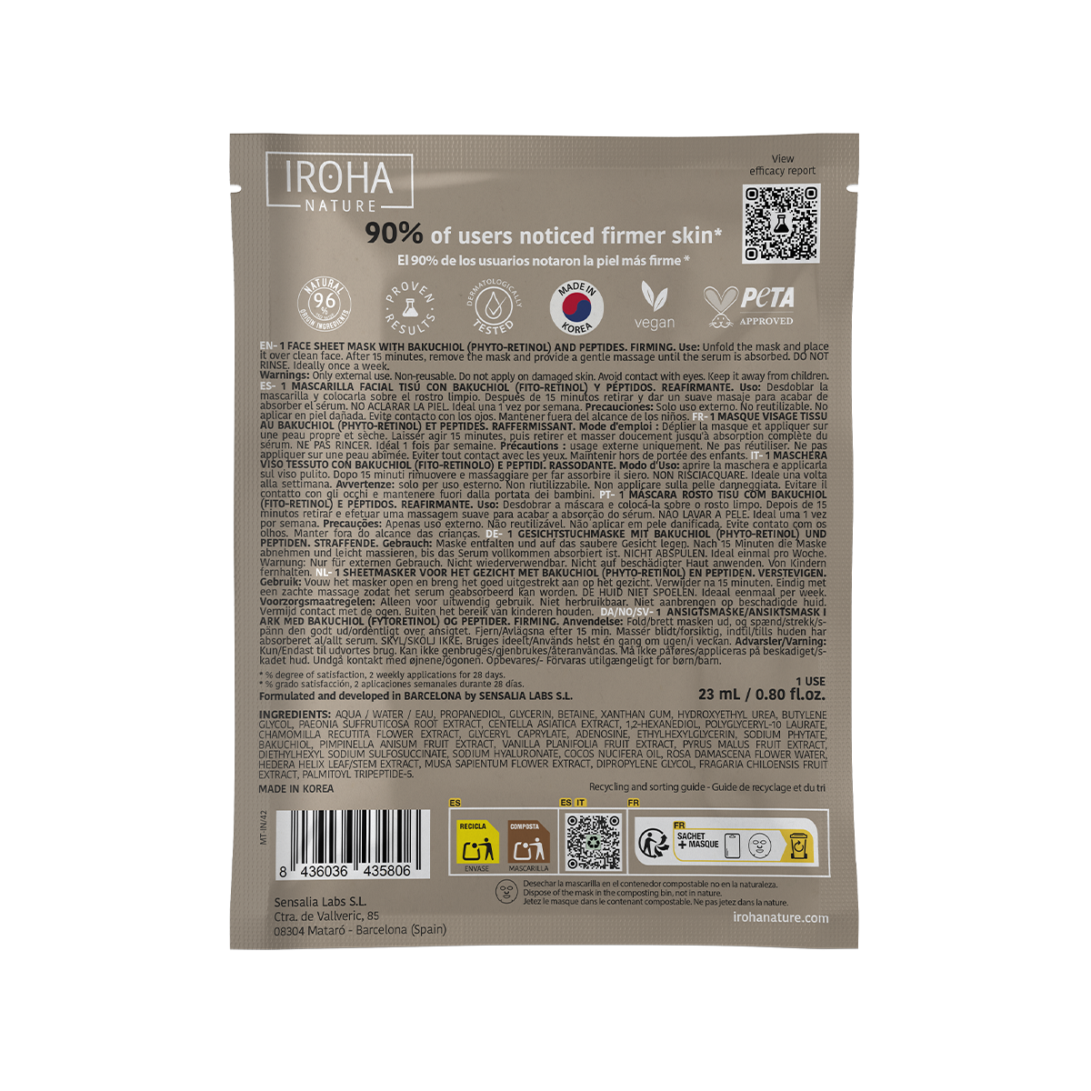 Mascarilla Reafirmante Phyto-Retinol