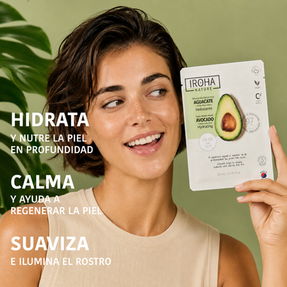 Hydrating Face Sheet  Mask with Avocado