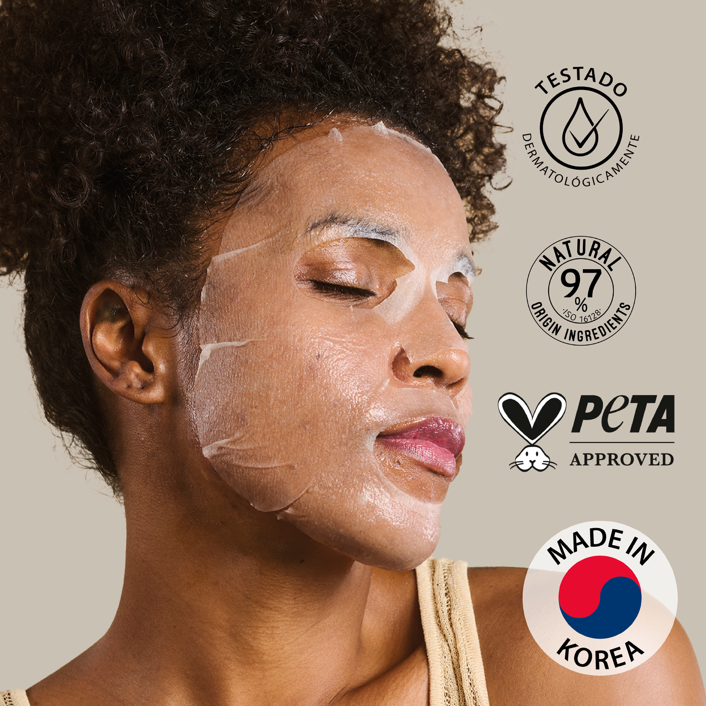 Purifying Face Sheet Mask with Tea Tree