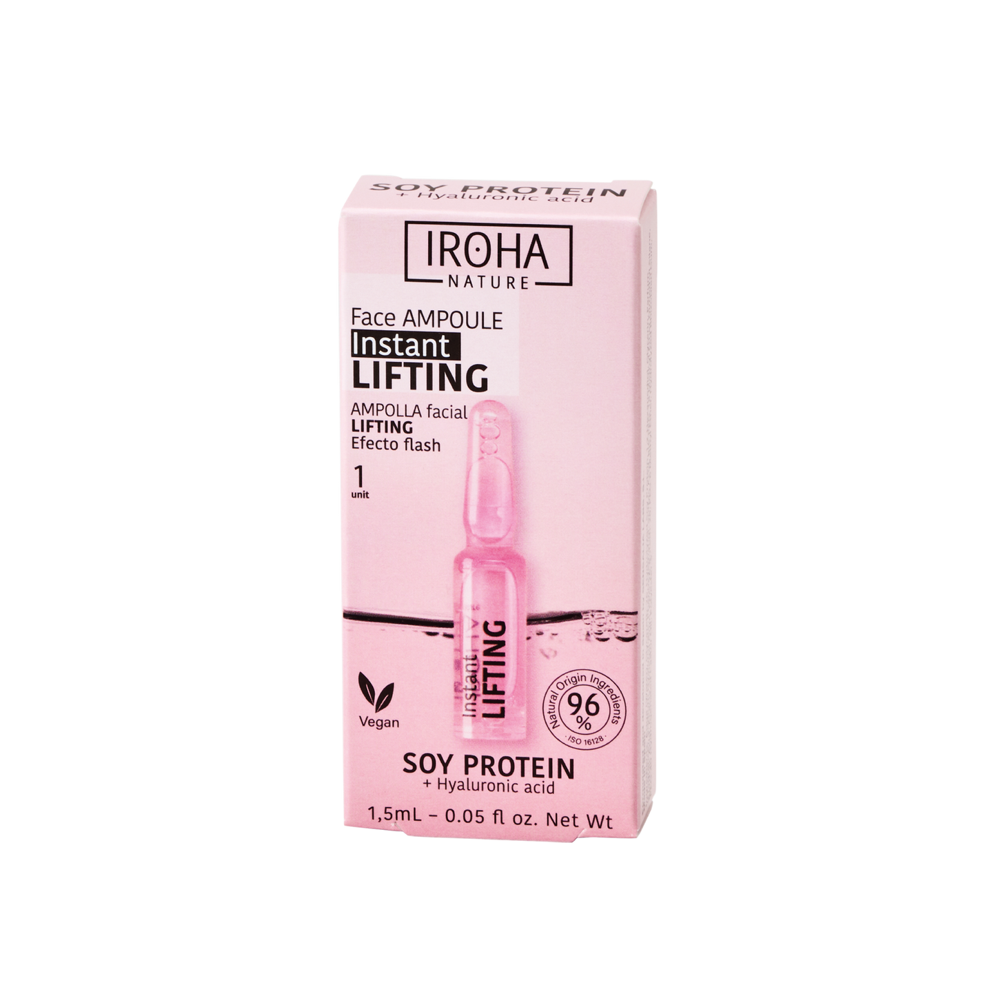 Face ampoule Instant Lifting Ampoule with Soy Protein