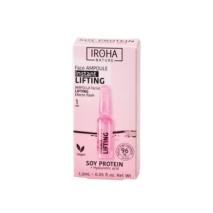 Face ampoule Instant Lifting Ampoule with Soy Protein