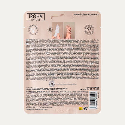 Nourishing Hand Mask with Argan Oil 
