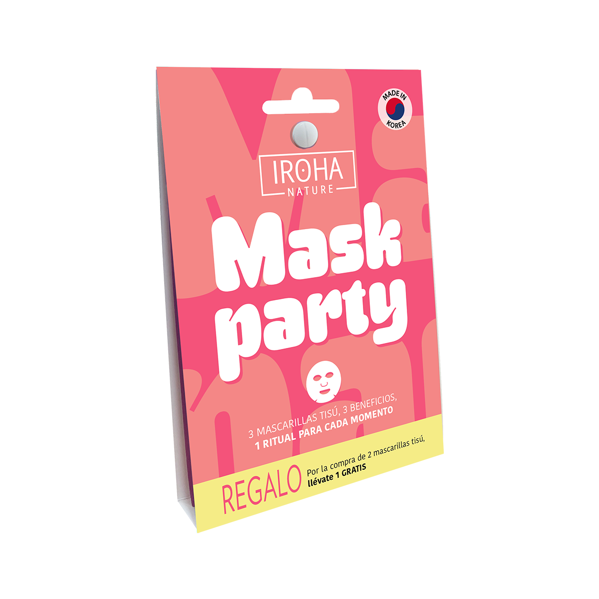 MASK PARTY Pack – 3 Tissue Mask Kit