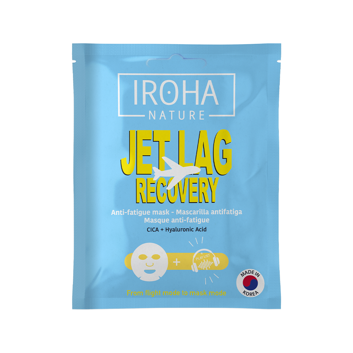 Mascarilla JET LAG RECOVERY Antifatiga con CICA