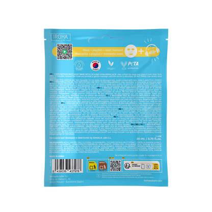 Mascarilla JET LAG RECOVERY Antifatiga con CICA