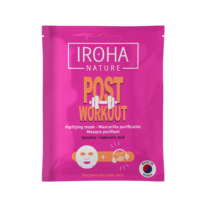 Purifying POST-WORKOUT Mask with Spirulina