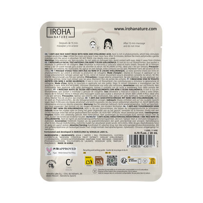 Anti-Age Noni Face Sheet Mask