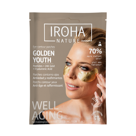 Anti-Aging Eye Patches with Gold & Peptides