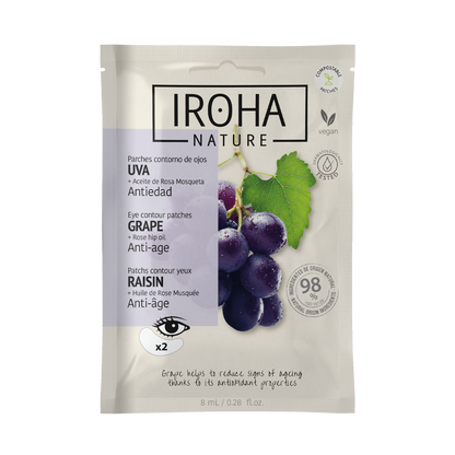 Parches Ojos Uva Antiedad