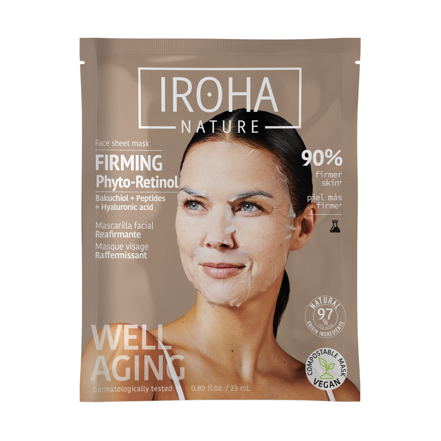 Smoothing and Hydrating Face Sheet Mask with Bakuchiol