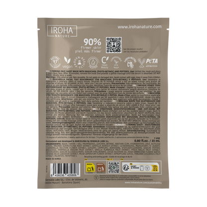 Smoothing and Hydrating Face Sheet Mask with Bakuchiol
