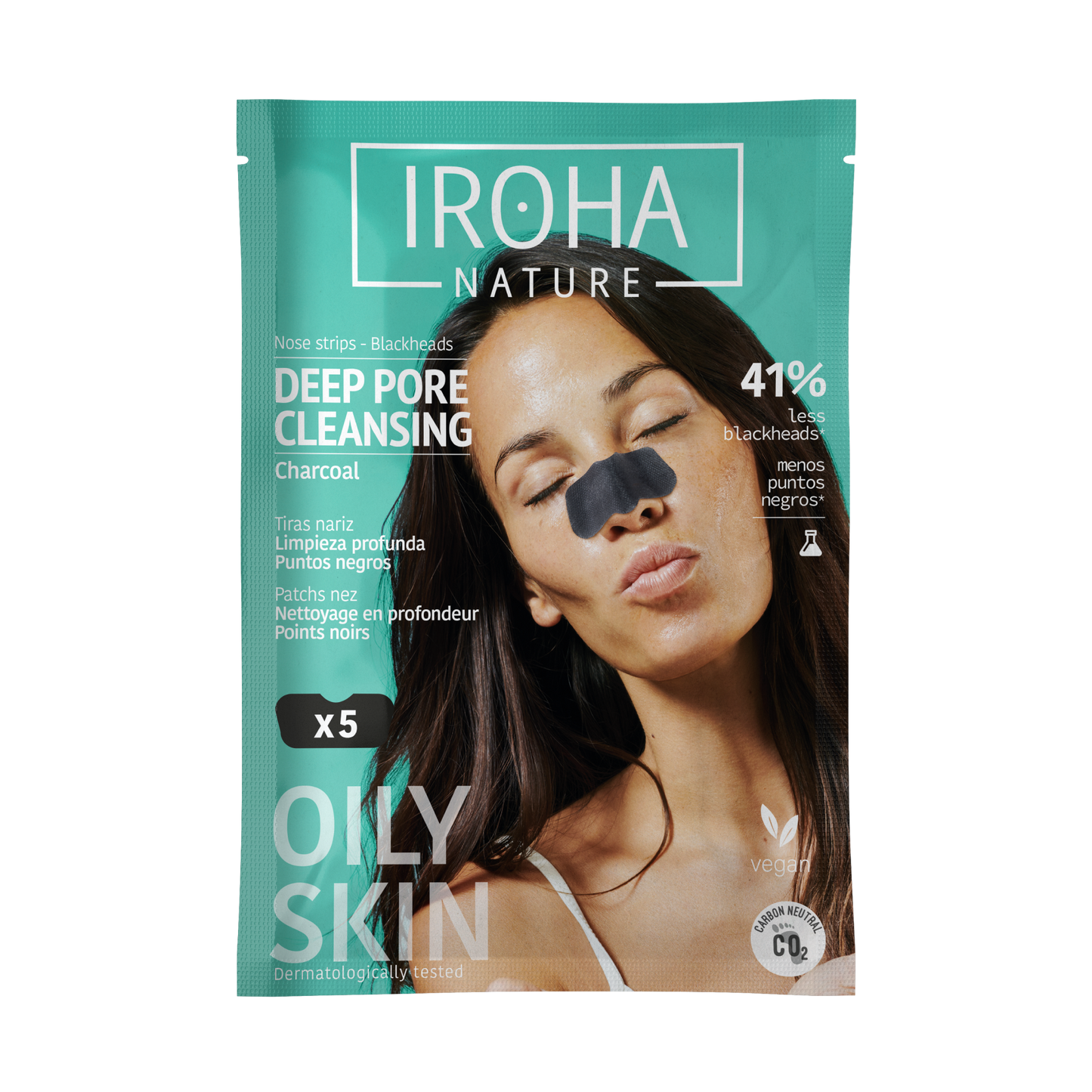 Deep Pore Cleansing Nose Strips with Charcoal