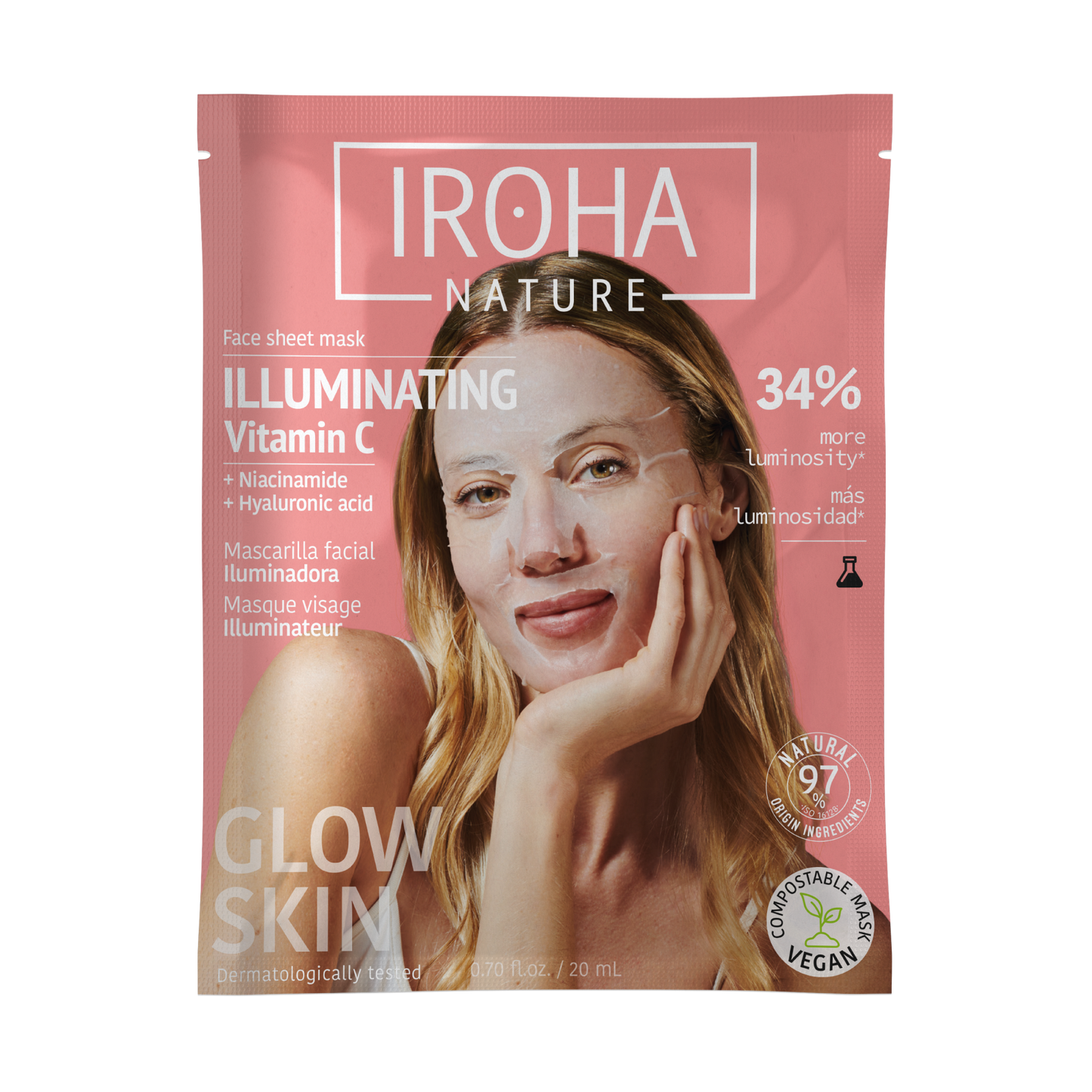 Illuminating Face Sheet Mask with Vitamin C