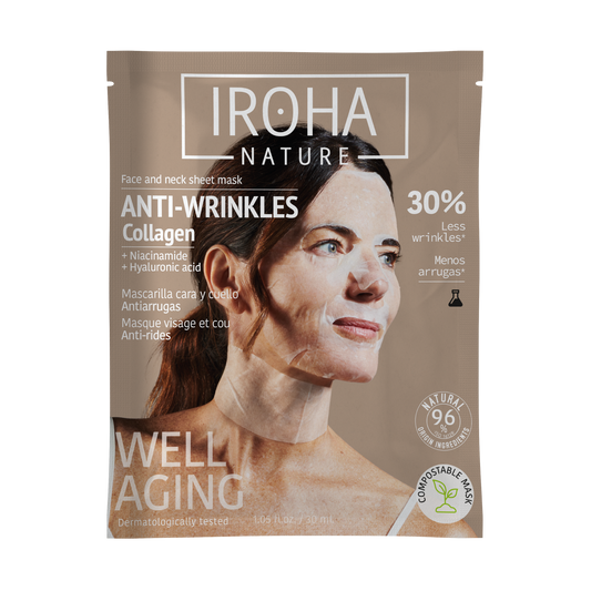 Anti-Wrinkles Face Sheet Mask with Collagen