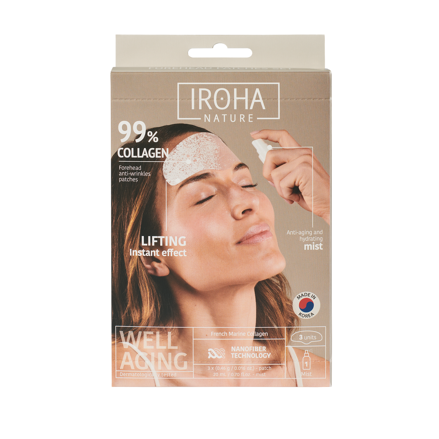 99% Collagen Forehead Patches