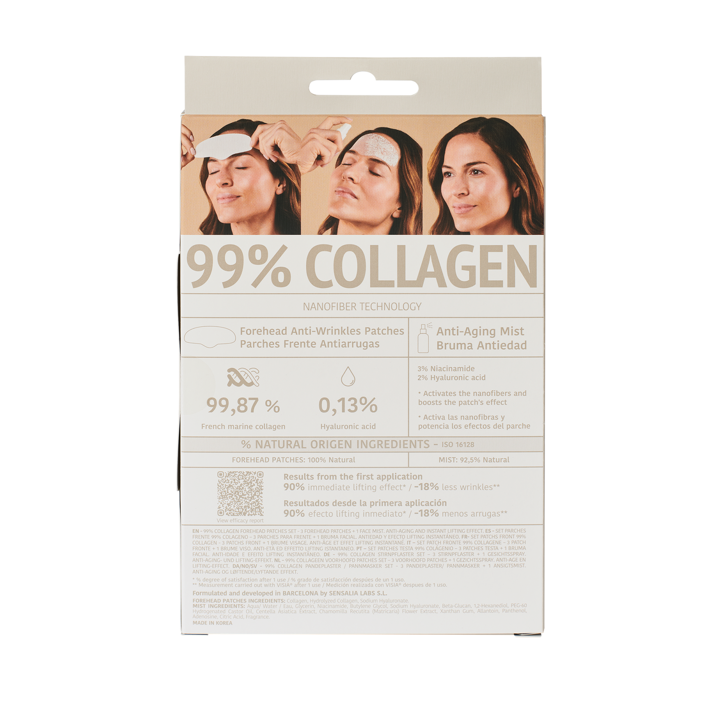 99% Collagen Forehead Patches