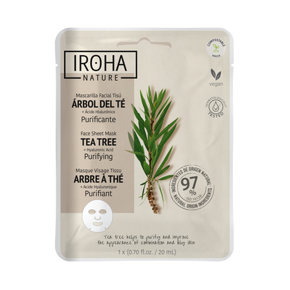 Purifying Face Sheet Mask with Tea Tree
