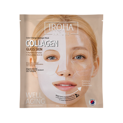 Mascarilla Reafirmante Hidrogel Glass Skin con Colágeno