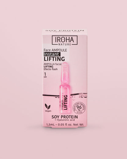 Face ampoule Instant Lifting Ampoule with Soy Protein